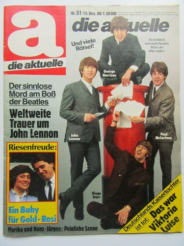 Die aktuelle 1980 - 51/1980,, beatles
