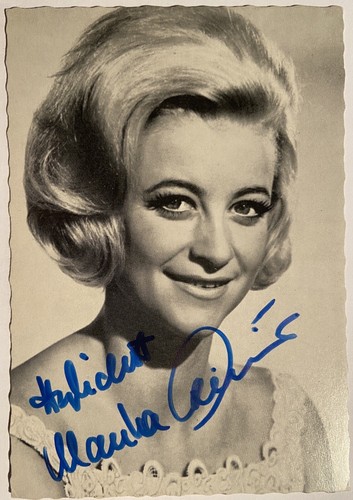 Marika kilius signiert - marika,