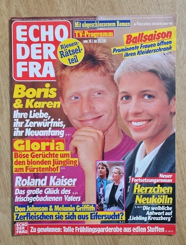 Edf boris becker - (16.1.1991),