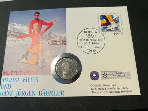 Numisbrief weltmeisterpaar - numisbrief,