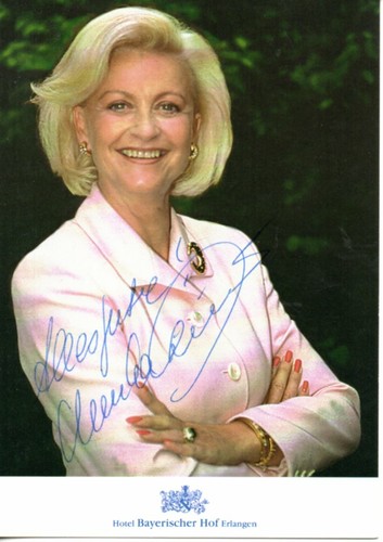 Autogramm marika kilius - autogramm,