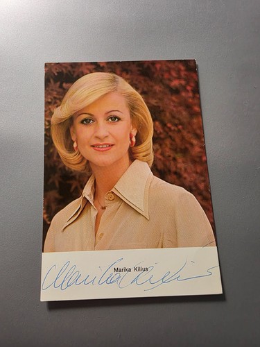 Marika kilius signed - -,
